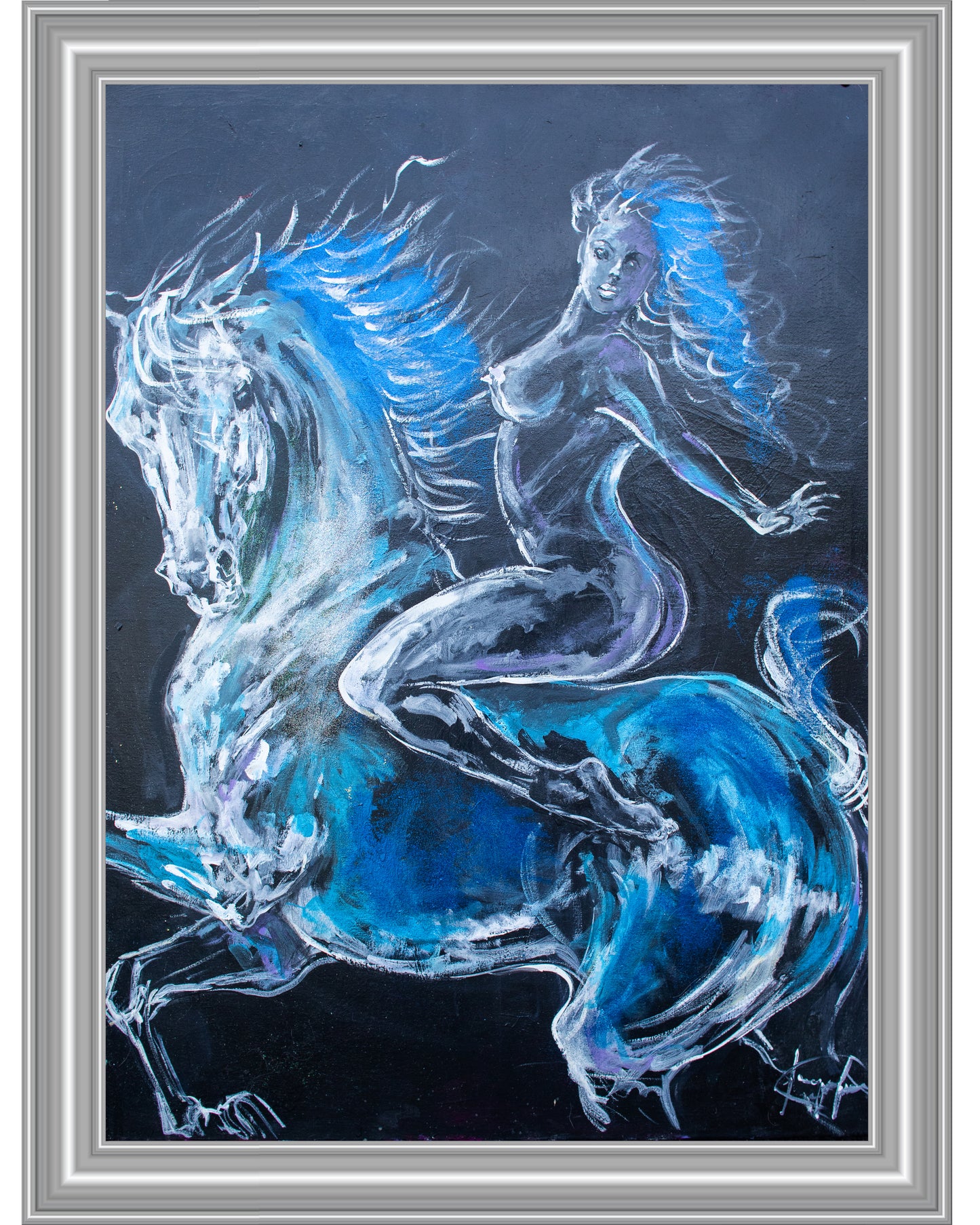 The Blue Lady (Print)