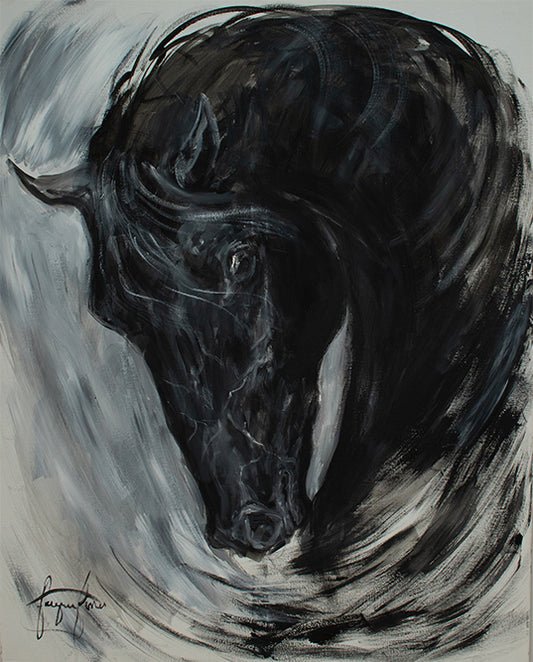 Black Andelisian (Original Painting)