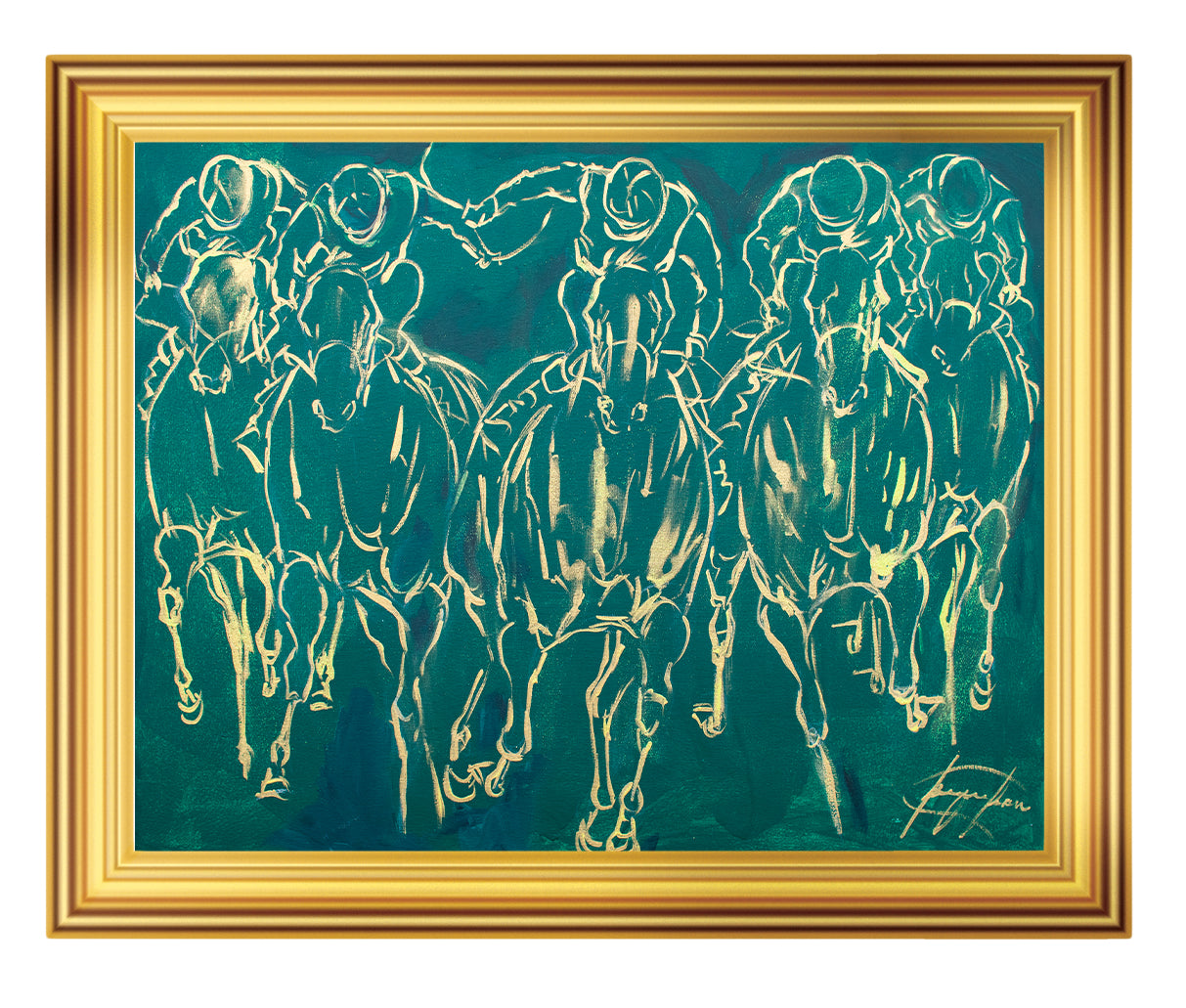 Racing Green (Print)
