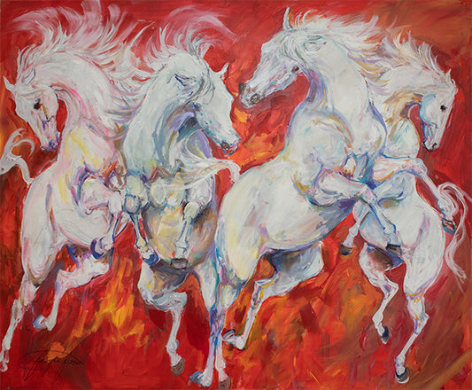 Dancing Spirits (Original Painting)