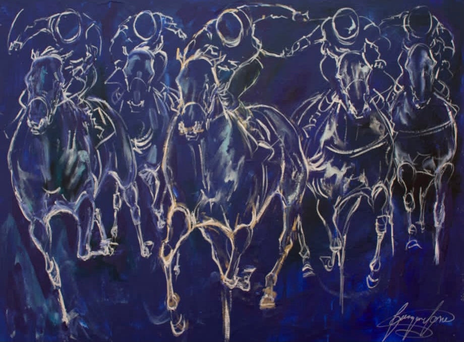 Blue Crush (Original Painting)