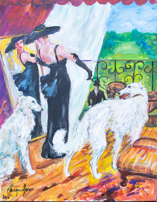 Bozoi Boudoar (Original Painting)